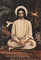 Christ Meditating