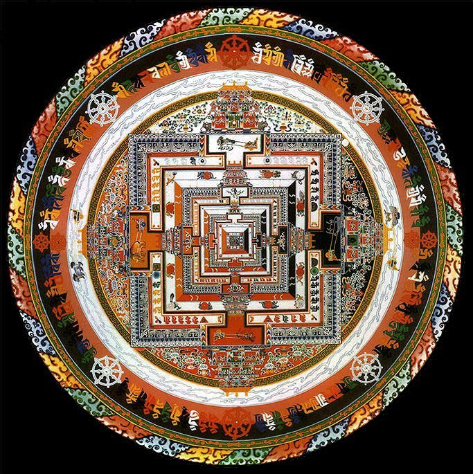 Mandala -Tibetan Monks
